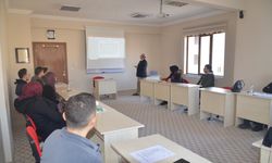 Nevşehir'de destek personeline mesleğe oryantasyon eğitimi