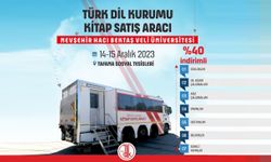 Türk Dil Kurumu kitap satış aracı Nevşehir'e geliyor
