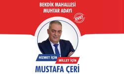 Bekdik Mahallesine muhtar adaylığını açıkladı