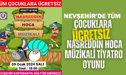 Nasrettin Hoca Nevşehir'de çocuklarla buluşacak!