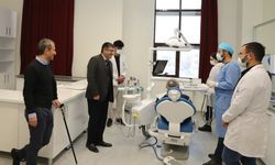 NEVÜ Ağız ve Diş Sağlığı Uygulama ve Araştırma Merkezi’ni İnceledi