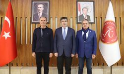 Eğitim-İş Nevşehir Şube Başkanı Demir’den NEVÜ Rektörü Aktekin’e Ziyaret