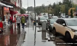 Nevşehir yağışlı havanın etkisine girdi...