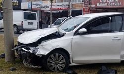 Nevşehir ölüm kavşağında yine kaza! (video)