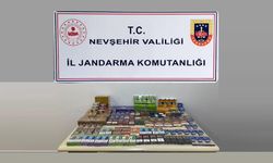 Nevşehir'de 174 paket kaçak sigara ele geçirildi