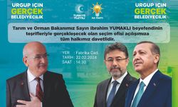 Tarım ve Orman Bakanı Ürgüp’te seçim ofisi açılışına katılacak