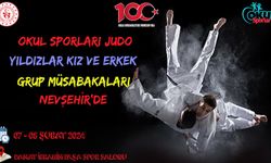 Okul Sporları Judo Yıldızlar Grup Müsabakaları Nevşehir'de
