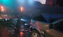 Nevşehir'de yağmurlu havada 3 araç kazaya karıştı: 5 yaralı