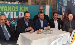 AK Parti Avanos adayı Ömer Önal'ın seçim ofisine ziyaret