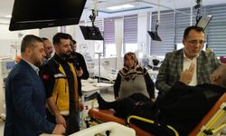 Nevşehir AK Parti'den Diyaliz Merkezindeki hastalara ziyaret