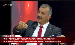 Adnan Doğu TİVİ 6'da Nevşehir projelerini anlattı