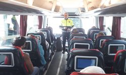 Nevşehir'de yolcu otobüslerine sivil trafik denetimi