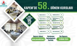 KAPEM’de 58. Dönem Kurs Kayıtları Başladı