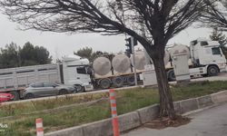 Nevşehir'de ışıklarda kaza korkuttu