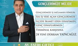 Gülşehir Belediye Başkanı Çiftçi’den gençlere müjde