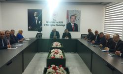 Nevşehir'de İlçe Millî Eğitim Müdürleriyle Değerlendirme Toplantısı