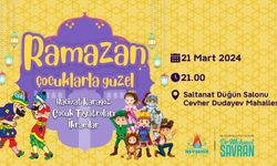 Çocuklar için Ramazan Eğlence Programı Bu Akşam Cevher Dudayev Mahallesi’nde