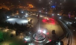Nevşehir'e mart karı güzelliği