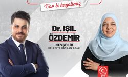 Nevşehir'de Kadın Belediye Başkan Adayı Dikkat Çekti