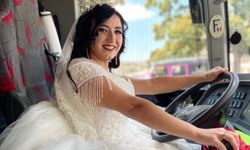 Nevşehir’in ilk kadın otobüs şoförü gün boyu direksiyon sallıyor