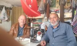 Nevşehir'in 60 yıllık ayakkabı tamircisi...