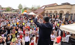 Nevşehir'de çocuklar 23 Nisan'ı doyasıya kutladı