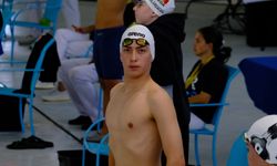 Nevşehirli milli yüzücü Enes Bulgaristan'da yarıştı