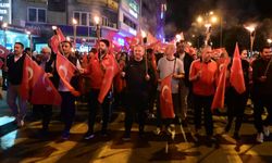 Nevşehir'de 19 Mayıs Kutlamaları Fener Alayıyla Başladı