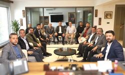 AK Parti Nevşehir Heyetinden Başkan Sarıtaş'a ziyaret