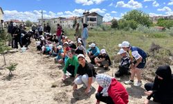 Avanos'ta “Çocuklar Toprakla Buluşuyor” projesi hayata geçti