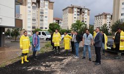Sağanak Yağmurda Nevşehir Belediye Ekipleri Görev Başında