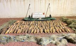 Nevşehir Kızılırmak'ta kaçak balık avcısı 2 kişi yakalandı
