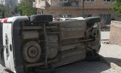 Nevşehir'de ticari araç devrildi: 1 yaralı