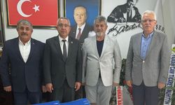 Eski Başkanlar Gülşehir'de Erkan Çiftçi’yi ziyaret etti