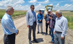 Nevşehir Kozaklı'da köy grup yolları asfaltlanıyor