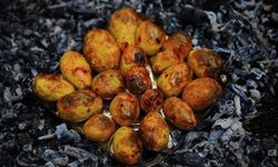 NEVÜ öğrencilerine közde Nevşehir patates ikramı