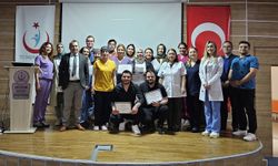 Nevşehir Devlet Hastanesi'nde ameliyat hemşireleri sertifikalarını aldı