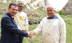 İl Müdürü Memiş'ten Nevşehir'de arı üreticilerine ziyaret