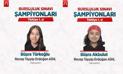 Bursluluk Sınavında 2 Türkiye birincisi Nevşehir'den