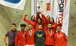 NEVÜ Sporcuları ÜNİLİG Spor Tırmanış Turnuvası'ndan Dereceyle Döndü