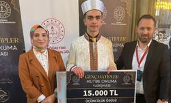 Nevşehirli Hafız İsmail Emin Dalcı, Türkiye 3.sü oldu