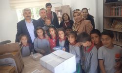 Nevşehir'de İlkokul öğrencileri Alacaşar köyünde