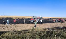 Nevşehir'in Akpınar köyünde 10 dönüm buğday ekili alan yandı