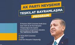 Nevşehir AK Parti'de bayramlaşma arefe gün yapılacak