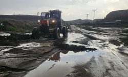 Nevşehir İl Özel İdare ekipleri sel bölgesinde