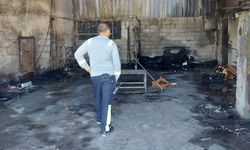 Nevşehir Sanayi Sitesi'ndeki iş yeri yangını söndürüldü