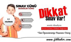 Nevşehir'de YKS için sessizlik uyarısı