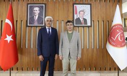 Çat Belediye Başkanı Kalay’dan Rektör Aktekin’e Ziyaret