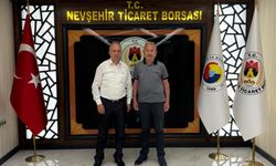 TÜİK Nevşehir Bölge Müdürü Kaymak, Başkan Salaş'ı Ziyaret Etti