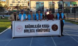 Nevşehir'de Din görevlileri bağımlılığa karşı yürüdü